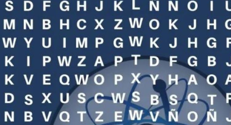 Sólo una mente muy brillante puede encontrar la palabra ‘CALAVERA’ en menos de 5 segundos