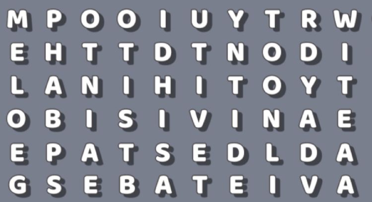 Sólo una mente muy lúcida puede encontrar la palabra ‘Mago’ en menos de 5 segundos