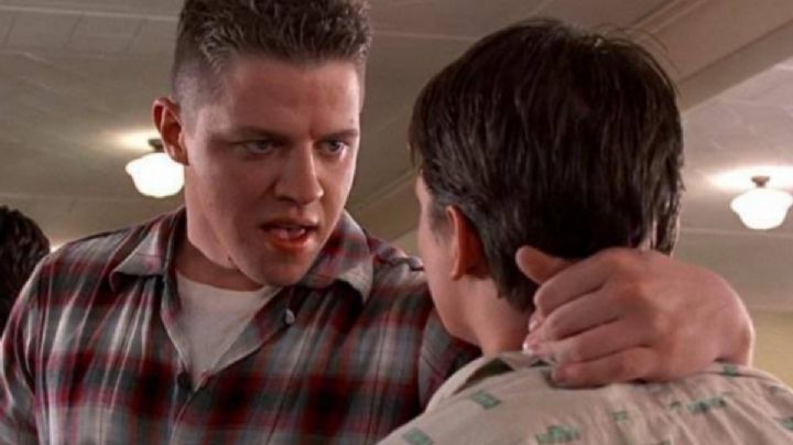 Mira la transformación del agresivo Biff Tannen de Volver al Futuro