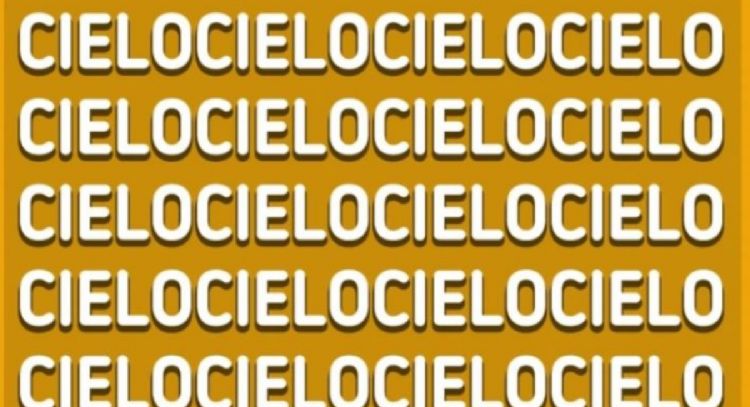 Solo una vista privilegiada puede encontrar la palabra ‘HIELO’ en tiempo récord