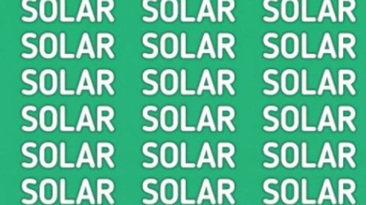 Solo una mente brillante puede encontrar la palabra ‘COLAR’ en solo 5 segundos