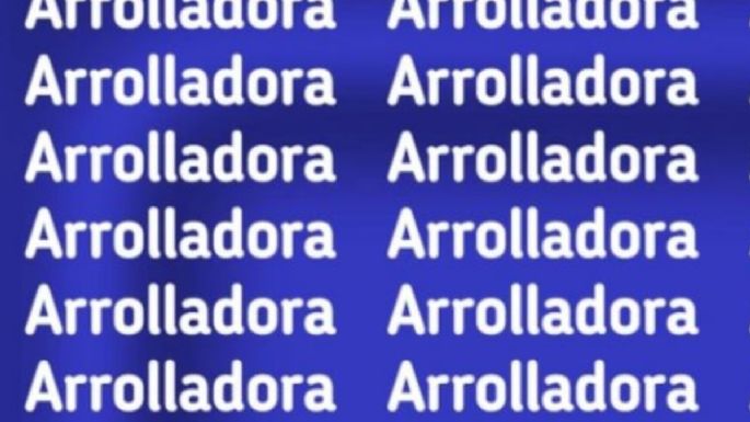 Sólo una mente muy lúcida puede encontrar la palabra ‘ARRULLADORA’ en menos de 5 segundos