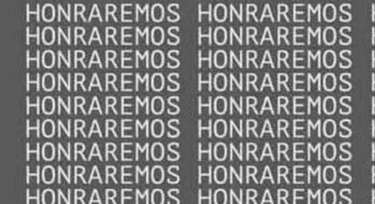 Sólo una mente muy ágil puede encontrar la palabra ‘MANDAREMOS’ en menos de 5 segundos