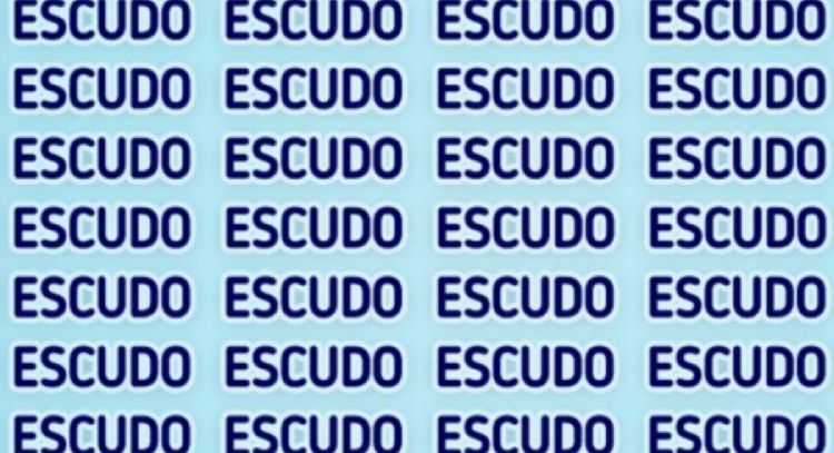 Solo una mente muy entrenada puede encontrar la palabra ‘ESCUPO’ en solo 7 segundos