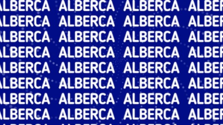 Solo una mente muy entrenada puede encontrar la palabra ‘ALBERGA’ en solo 7 segundos