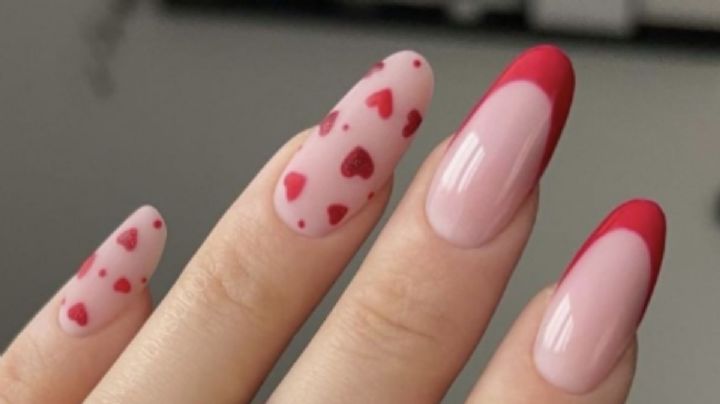 Manicura romántica con estos sutiles diseños de nail art