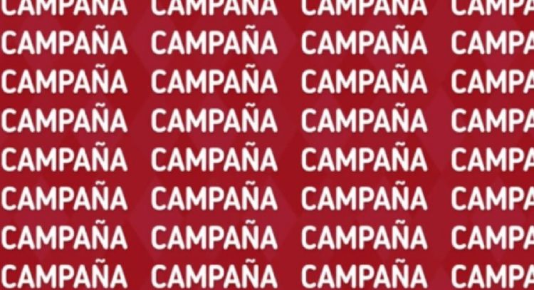 Solo una mente muy entrenada puede encontrar la palabra ‘CAMPANA’ en solo 7 segundos