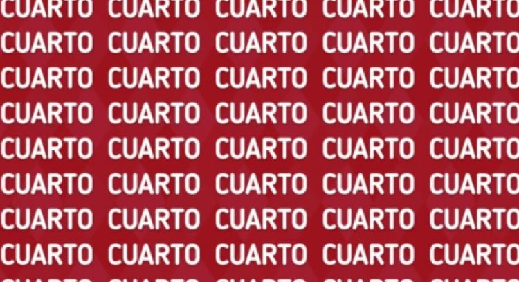 Solo una mente muy entrenada puede encontrar la palabra ‘CUARZO’ en solo 5 segundos