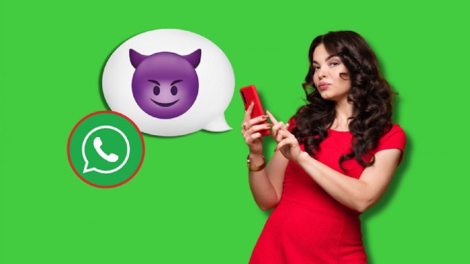 ¿Qué significa el emoji de diablo morado sonriente en WhatsApp?