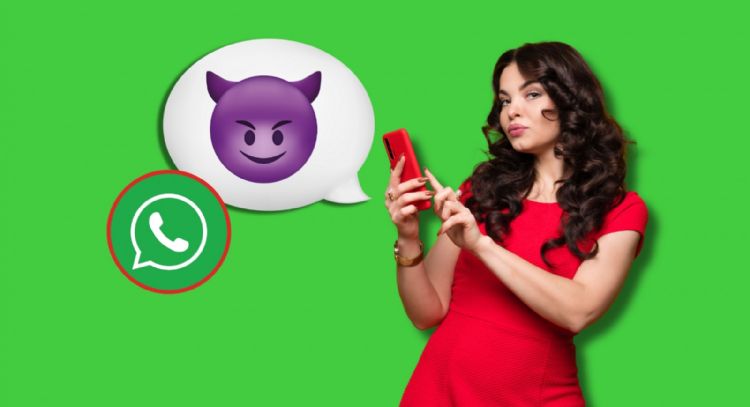 ¿Qué significa el emoji de diablo morado sonriente en WhatsApp?