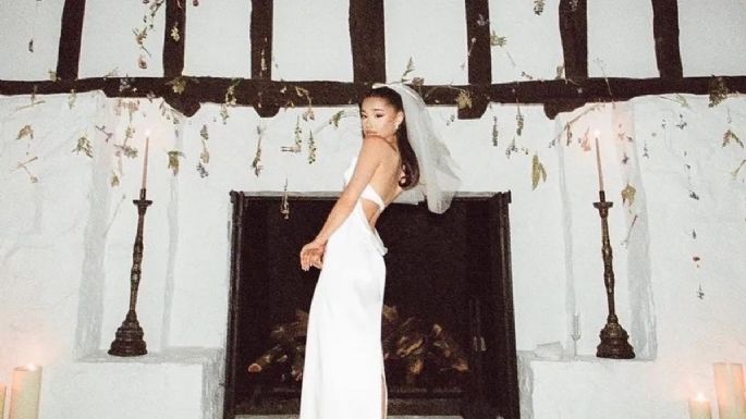 Ariana Grande víctima de la MALDICIÓN de los vestidos de novia de Vera Wang