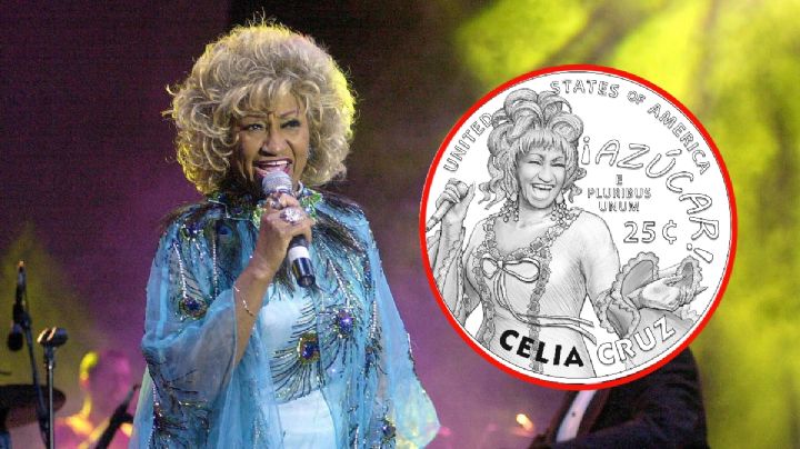 Así es la MONEDA de Celia Cruz que comienza a circular en Estados Unidos a partir de 2024