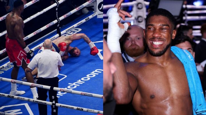 Así noqueó Anthony Joshua a Robert Helenius en el O2 Arena