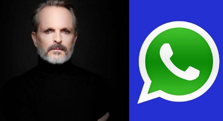 Miguel Bosé y el mejor truco para no ser molestado en los grupos de WhatsApp