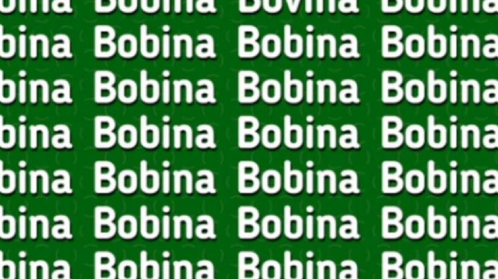 Solo una mente muy inteligente puede encontrar la palabra ‘BOVINA’ en solo 5 segundos