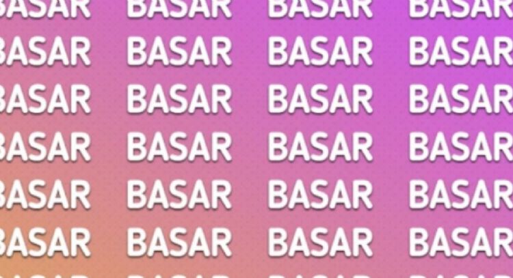 Solo una mente muy inteligente puede encontrar la palabra ‘BAZAR’ en solo 5 segundos