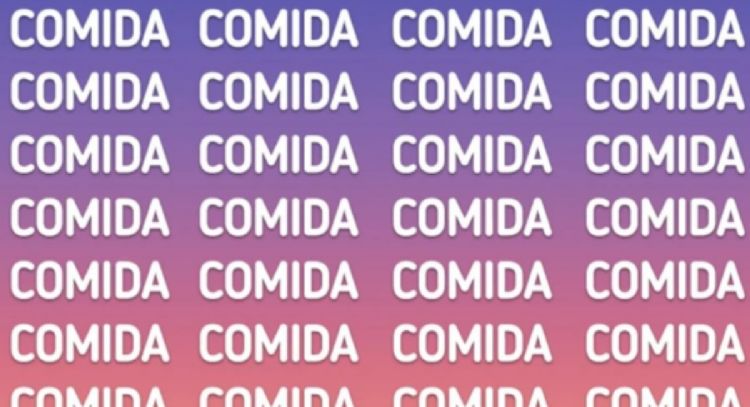Solo una mente muy inteligente puede encontrar la palabra ‘COMINO’ en solo 5 segundos