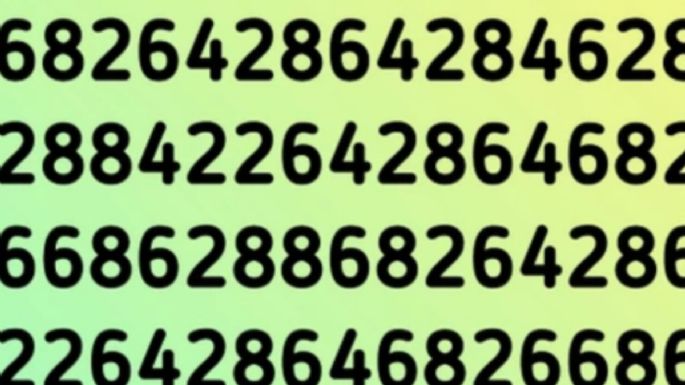 Solo una mente muy inteligente puede encontrar el número impar en solo 5 segundos