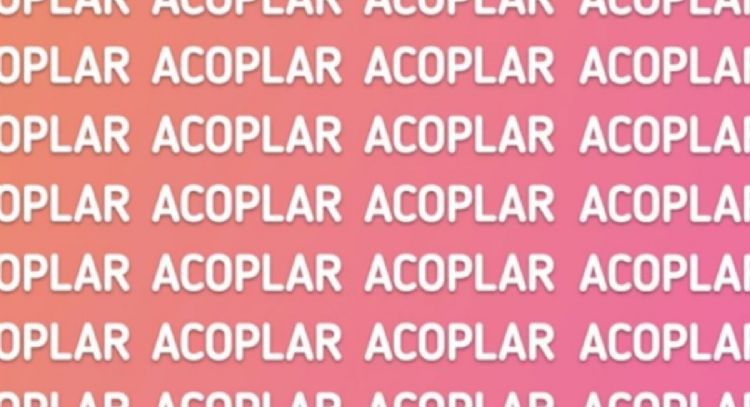 Solo una mente extremadamente inteligente puede encontrar la palabra ‘ACOPLAR’ en solo 7 segundos