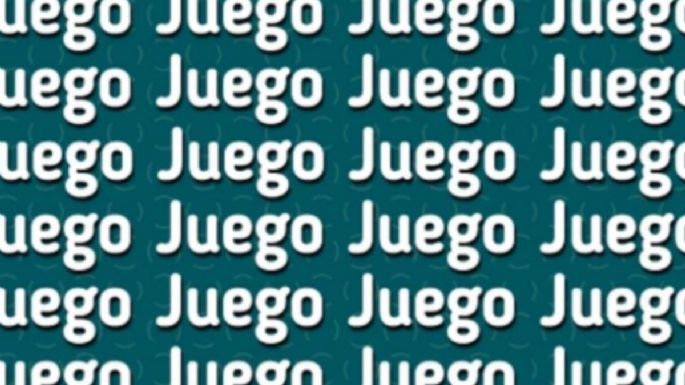 Solo una mente muy inteligente puede encontrar la palabra diferente en solo 7 segundos